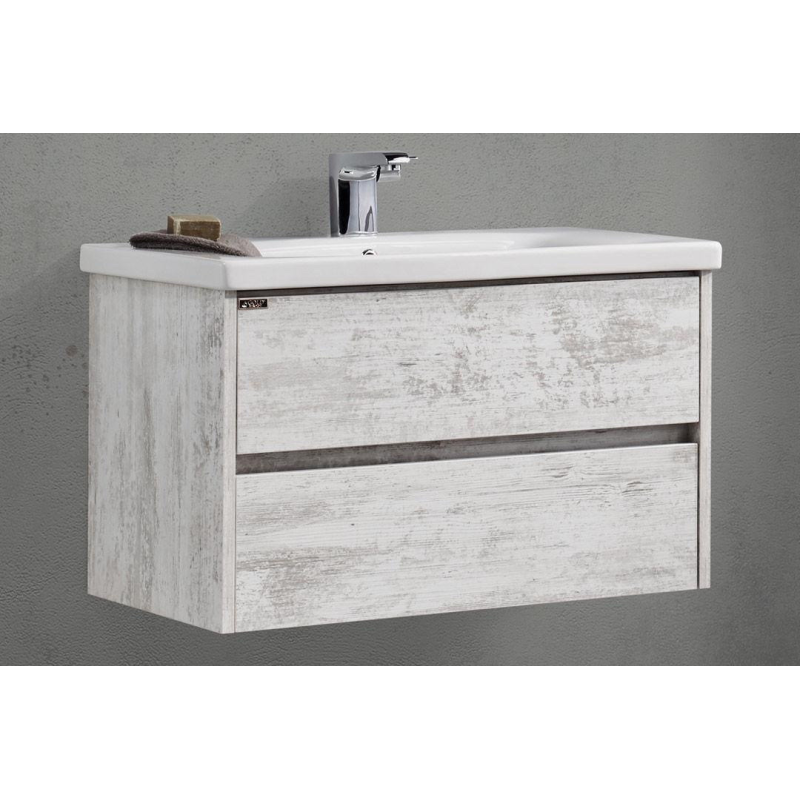 Підвісна тумба з умивальником GOLD Ban-Yom “Petra 80“ 850х462х510 мм Підвісна тумба з умивальником GOLD Ban-Yom “Petra 80“ 850х462х510 мм