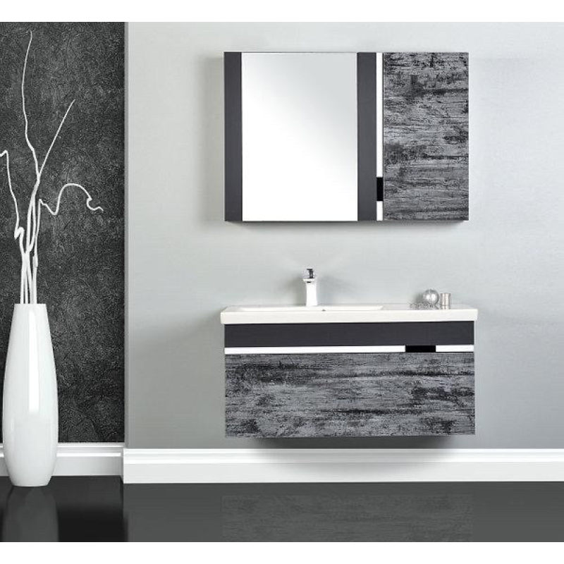 Дзеркальна шафа GOLD Ban-Yom “Ronon“, 1000х700х150 мм Дзеркальна шафа GOLD Ban-Yom “Ronon“, 1000х700х150 мм