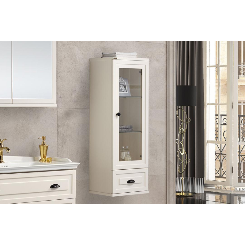 Пенал підвісний GOLD Ban-Yom Bianca 41x36x121 см Пенал підвісний GOLD Ban-Yom Bianca 41x36x121 см