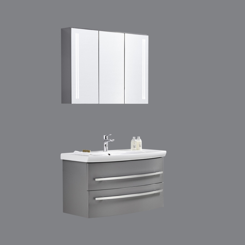 Підвісна тумба з умивальником GOLD Ban-Yom “Valentino 100A“, 950х510х550 мм Підвісна тумба з умивальником GOLD Ban-Yom “Valentino 100A“, 950х510х550 мм