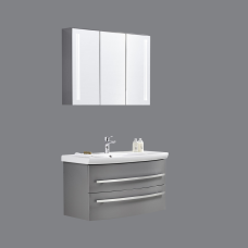 Дзеркальна шафа GOLD Ban-Yom “Valentino 100A“, 900х690х150 мм