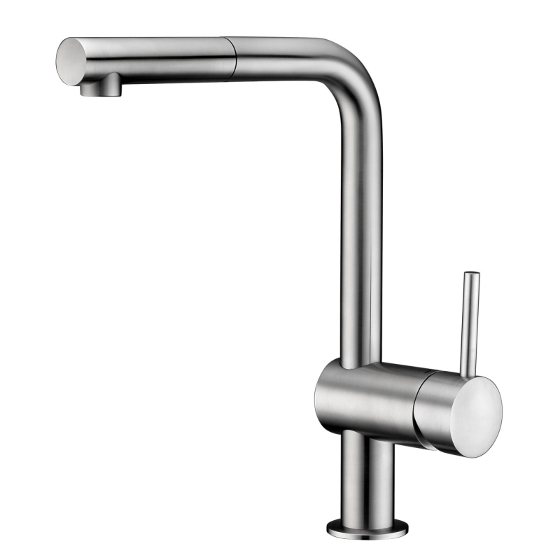 LOTTA змішувач для кухні, висувна лійка, сталь, 40 мм LOTTA змішувач для кухні, висувна лійка, сталь, 40 мм
