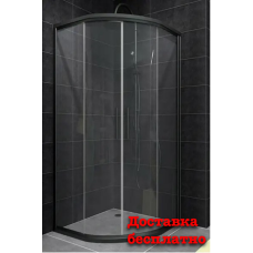 Душова кабіна Aquanil ALONZA 90х90х190 см чорний профіль