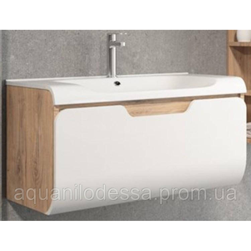Підвісна тумба з умивальником Aquanil Tales 100 Підвісна тумба з умивальником Aquanil Tales 100