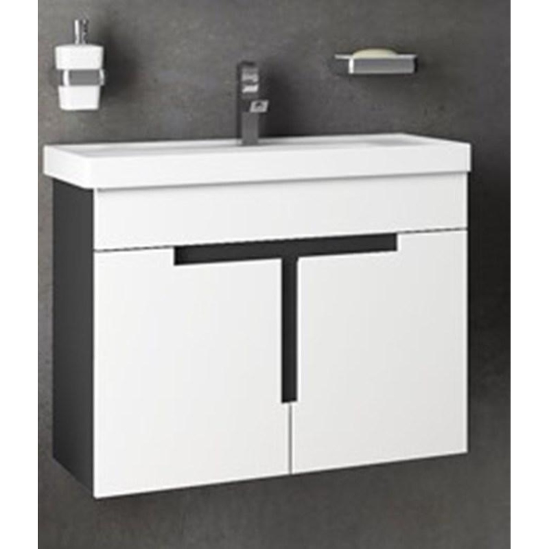 Підвісна тумба з умивальником Aquanil Tempo 60 Підвісна тумба з умивальником Aquanil Tempo 60