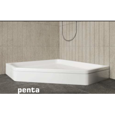 Душовий піддон Aquanil PENTA пятиугольний 100х100х20 см із знімною панеллю