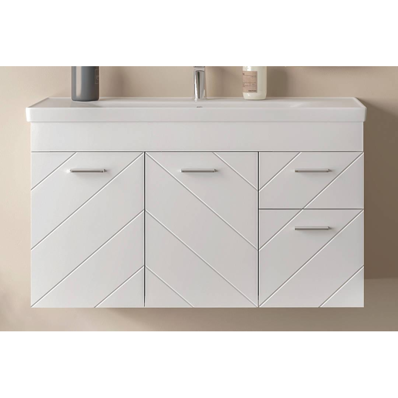 Підвісна тумба з умивальником GOLD Ban-Yom Vaneccia 100 cm Підвісна тумба з умивальником GOLD Ban-Yom Vaneccia 100 cm