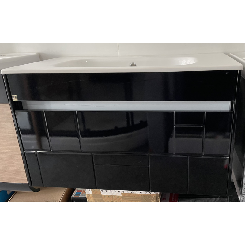 Підвісна тумба з умивальником GOLD Ban-Yom NAOMI 80 см Підвісна тумба з умивальником GOLD Ban-Yom NAOMI 80 см