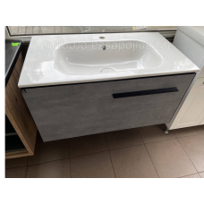 Підвісна тумба з умивальником GOLD Ban-Yom LUCCA 80 см Black