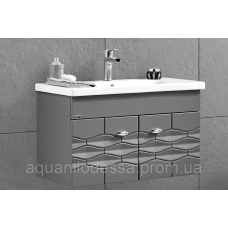 Підвісна тумба з умивальником GOLD Ban-Yom Lacia 80A 800x450x495