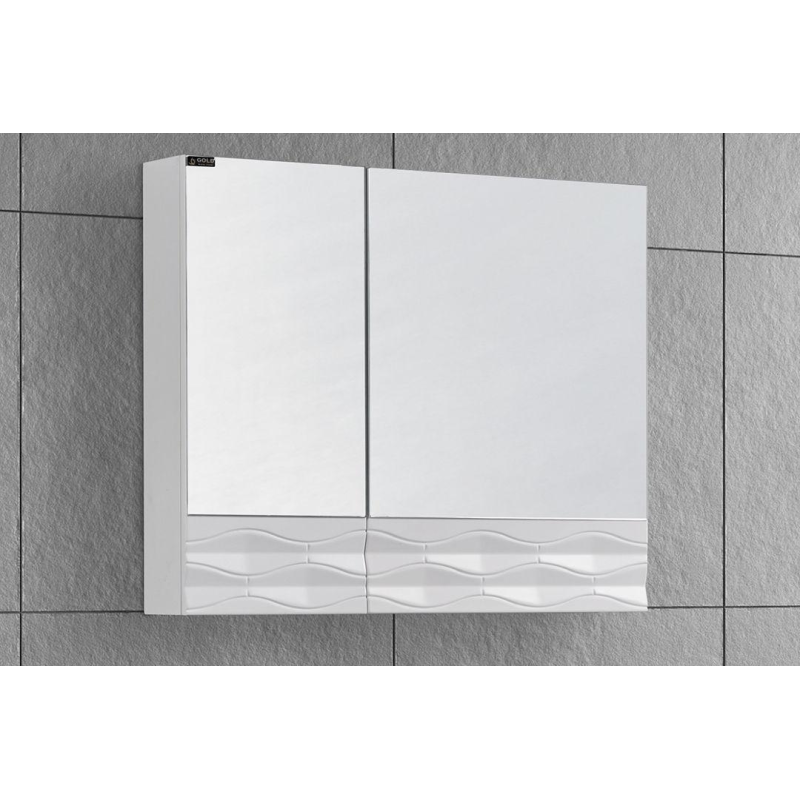 Дзеркальна шафа GOLD Ban-Yom Lacia 80В 800x690x160 мм Дзеркальна шафа GOLD Ban-Yom Lacia 80В 800x690x160 мм