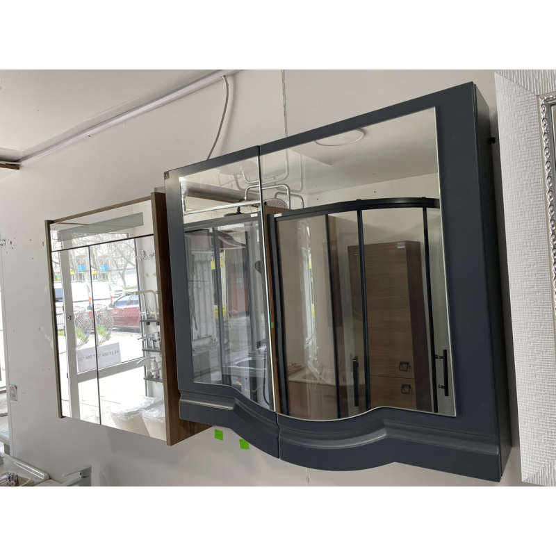 Дзеркальна шафа GOLD Ban-Yom ElenoreNew 80 800х690х160 мм Дзеркальна шафа GOLD Ban-Yom ElenoreNew 80 800х690х160 мм