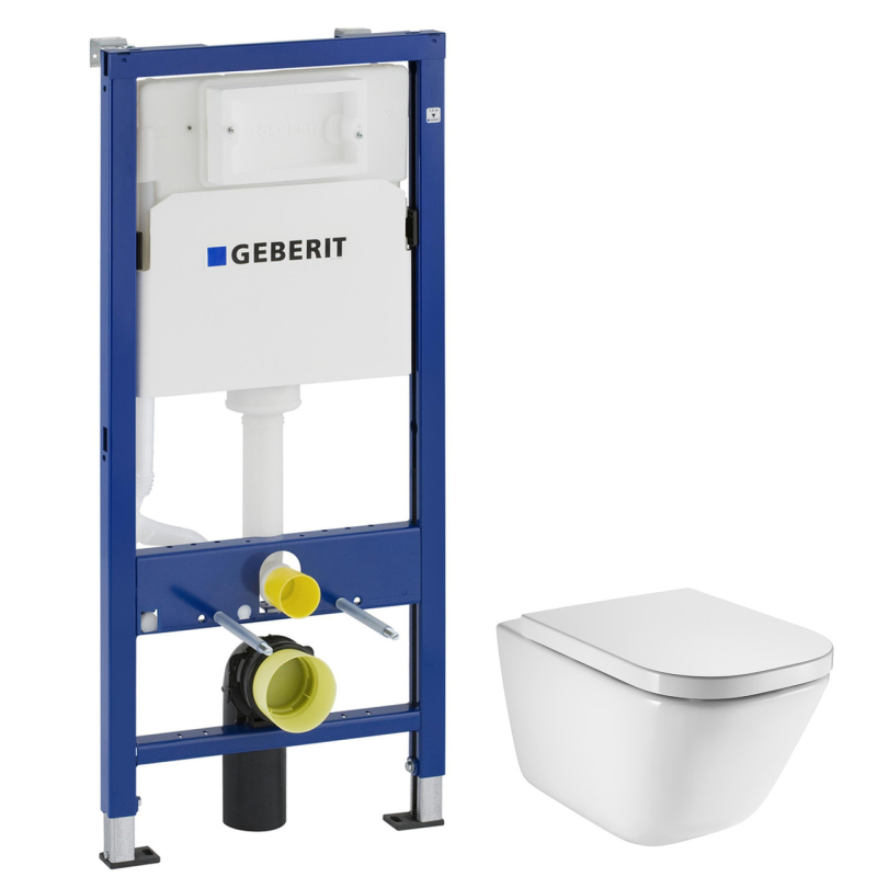 Унітаз з інсталяцією 3 в 1 ROCA GAP RIMLESS A34H47C000+458.103.00.1 Унітаз з інсталяцією 3 в 1 ROCA GAP RIMLESS A34H47C000+458.103.00.1