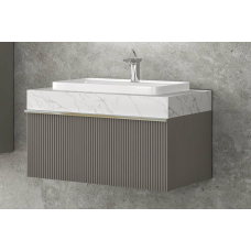 Підвісна тумба з умивальником GOLD Ban-Yom AGATA 80 см