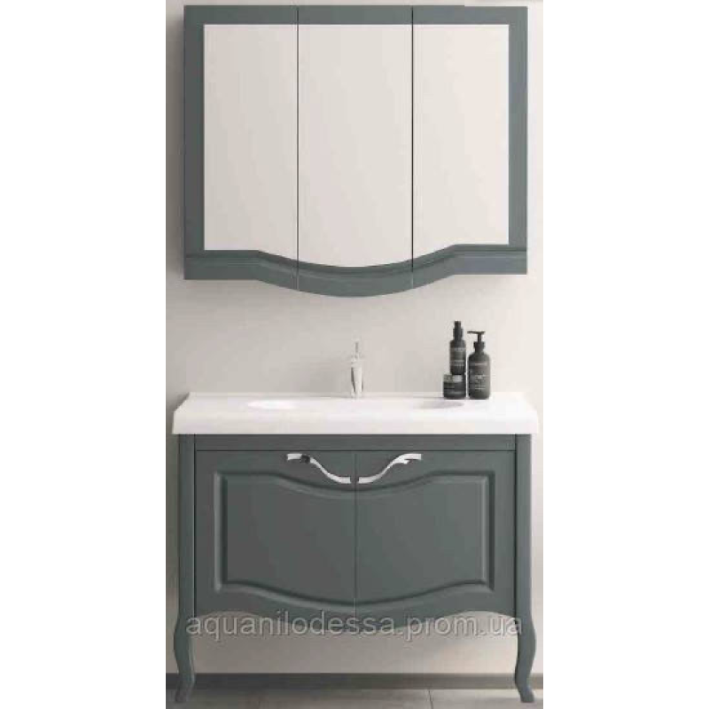 Тумба з умивальником GOLD Ban-Yom Elenore 100 см Антрацит Тумба з умивальником GOLD Ban-Yom Elenore 100 см Антрацит