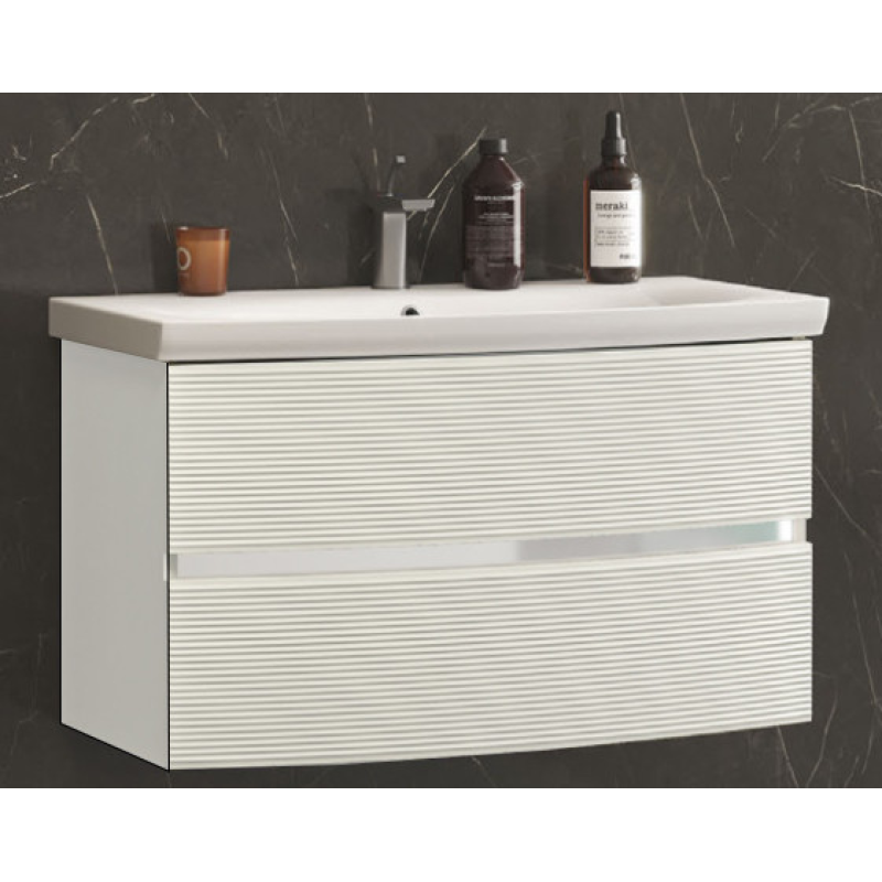 Підвісна тумба з умивальником GOLD Ban-Yom “Valentino 100 В“, 900х510х550 мм