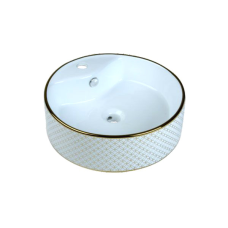 Умивальник накладний Aquanil Euroser 460x460x155 мм кругла