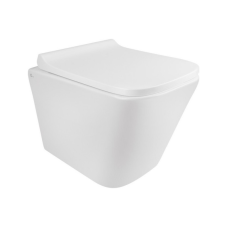 Унітаз підвісний Qtap Tern безободковий з сидінням Slim Soft-close QT1733052ERW