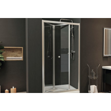 Душові двері Aquanil ACORDION 80x190 4мм скло