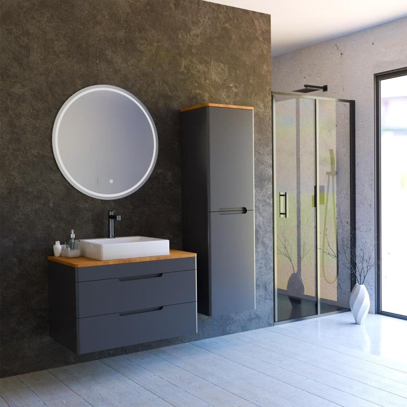 Тумба підвісна з умивальником GOLD Ban-Yom PICASSO 80 см Тумба підвісна з умивальником GOLD Ban-Yom PICASSO 80 см