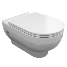 VIRGO Rimless унітаз підвісний безобідковий 54,5*36,5*40 см сидіння тверде Slim slow-closing