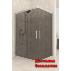 Душова кабіна Aquanil UNIMAR 110х90х190 см тоноване скло, хром профіль