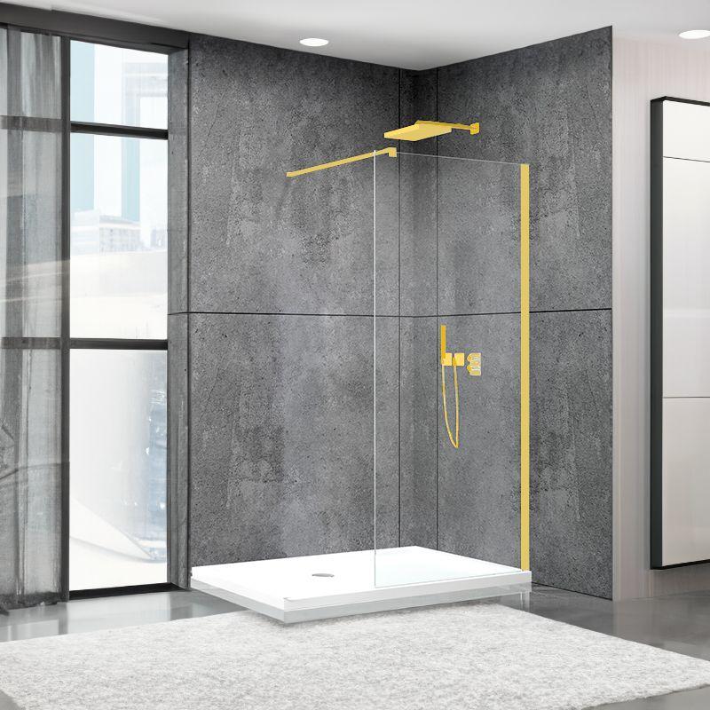 Душова перегородка Aquanil FIT 110x195 8мм скло золото Душова перегородка Aquanil FIT 110x195 8мм скло золото