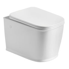 PUERTA RIM унітаз 58,5*38*33 см підвісний, сидіння тверде Slim slow-closing