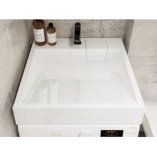 Умивальник під пральною машиною Miraggio TALLINN білий