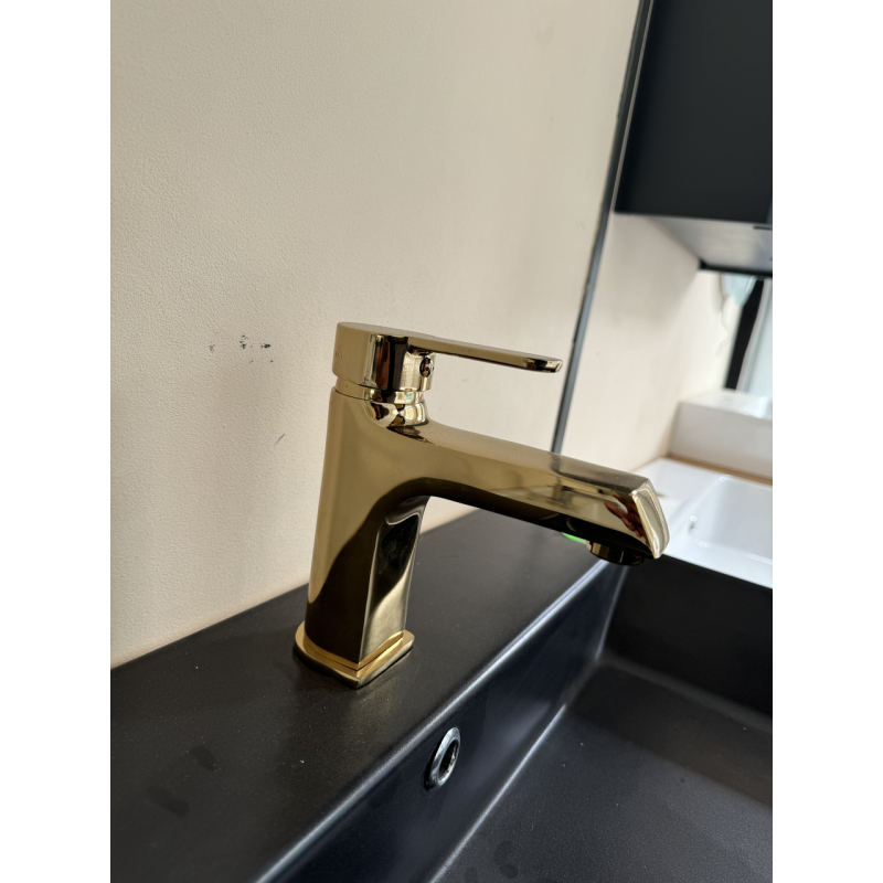 Змішувач ALTIN для умивальника одноважільний золото GOLD BAN-YOM Туреччина Змішувач ALTIN для умивальника одноважільний золото GOLD BAN-YOM Туреччина