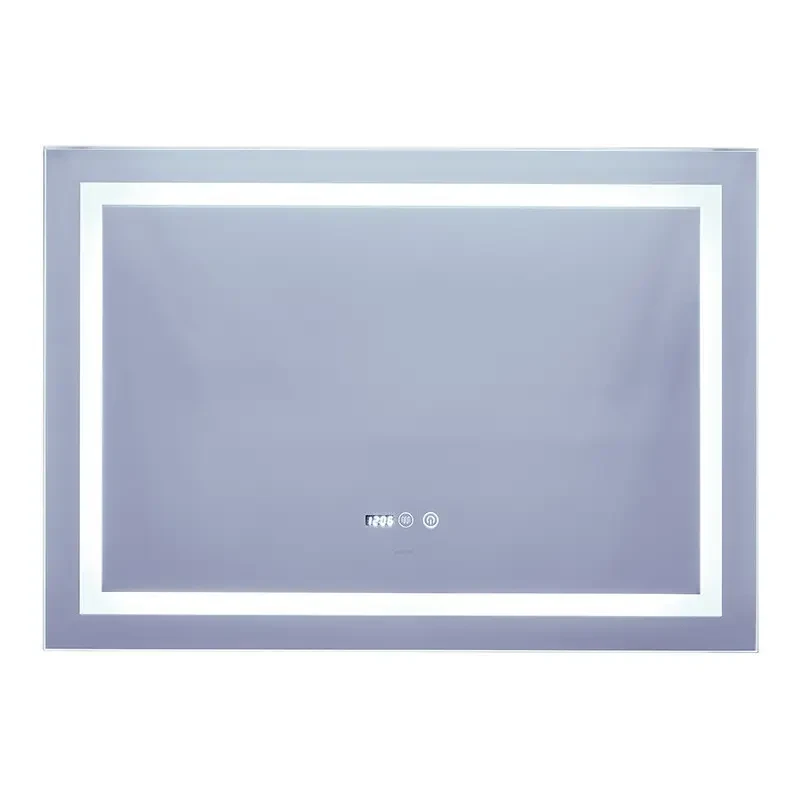 Дзеркало MIXXUS WARM MR02-100x70 (годинник, LED-підсвічування, антизапотівання)