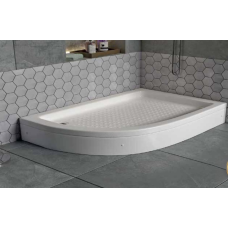 Душовий піддон Aquanil dbbanyo ліва 100х80х15 см зі знімною панеллю