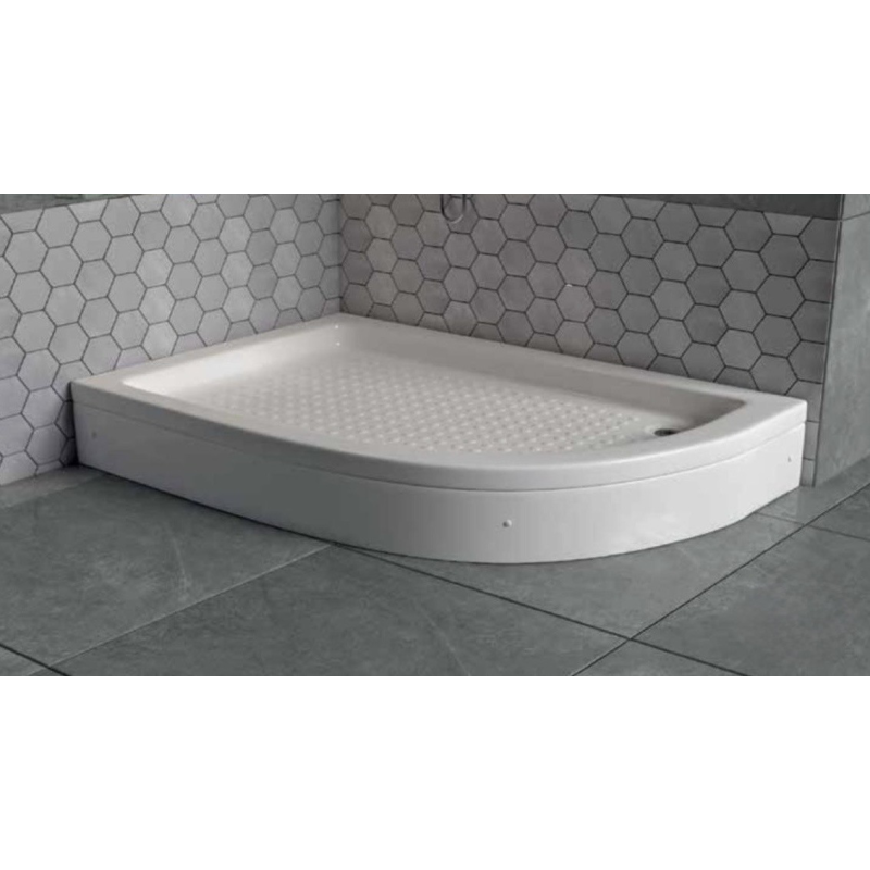 Душовий піддон Aquanil dbbanyo права 100х80х15 см зі знімною панеллю Душовий піддон Aquanil dbbanyo права 100х80х15 см зі знімною панеллю