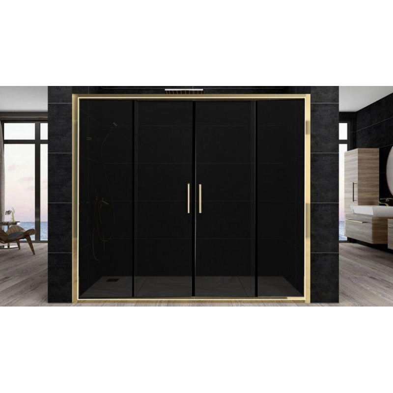 Душові двері Aquanil TREND, 180х190 Тоноване скло профіль золото Душові двері Aquanil TREND, 180х190 Тоноване скло профіль золото