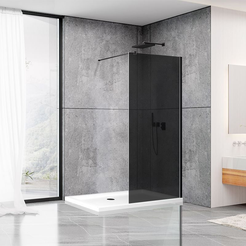 Душова перегородка Aquanil FIT 80x195 см Тоноване скло Чорний профіль Душова перегородка Aquanil FIT 80x195 см Тоноване скло Чорний профіль