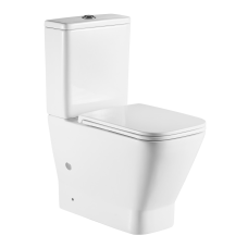 VOLLE LEON REY Rimless компакт 60,5*34*80,5 cм підлоговий, гориз. випуск, нижній підвод, бачок 3/4,5л,