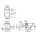 Унітаз з інсталяцією 3 в 1 ROCA GAP RIMLESS A34H47C000+458.103.00.1 Унітаз з інсталяцією 3 в 1 ROCA GAP RIMLESS A34H47C000+458.103.00.1