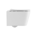 Унітаз підвісний Qtap Crow безобідковий з сідінням Soft-close QT05335171W Унітаз підвісний Qtap Crow безобідковий з сідінням Soft-close QT05335171W